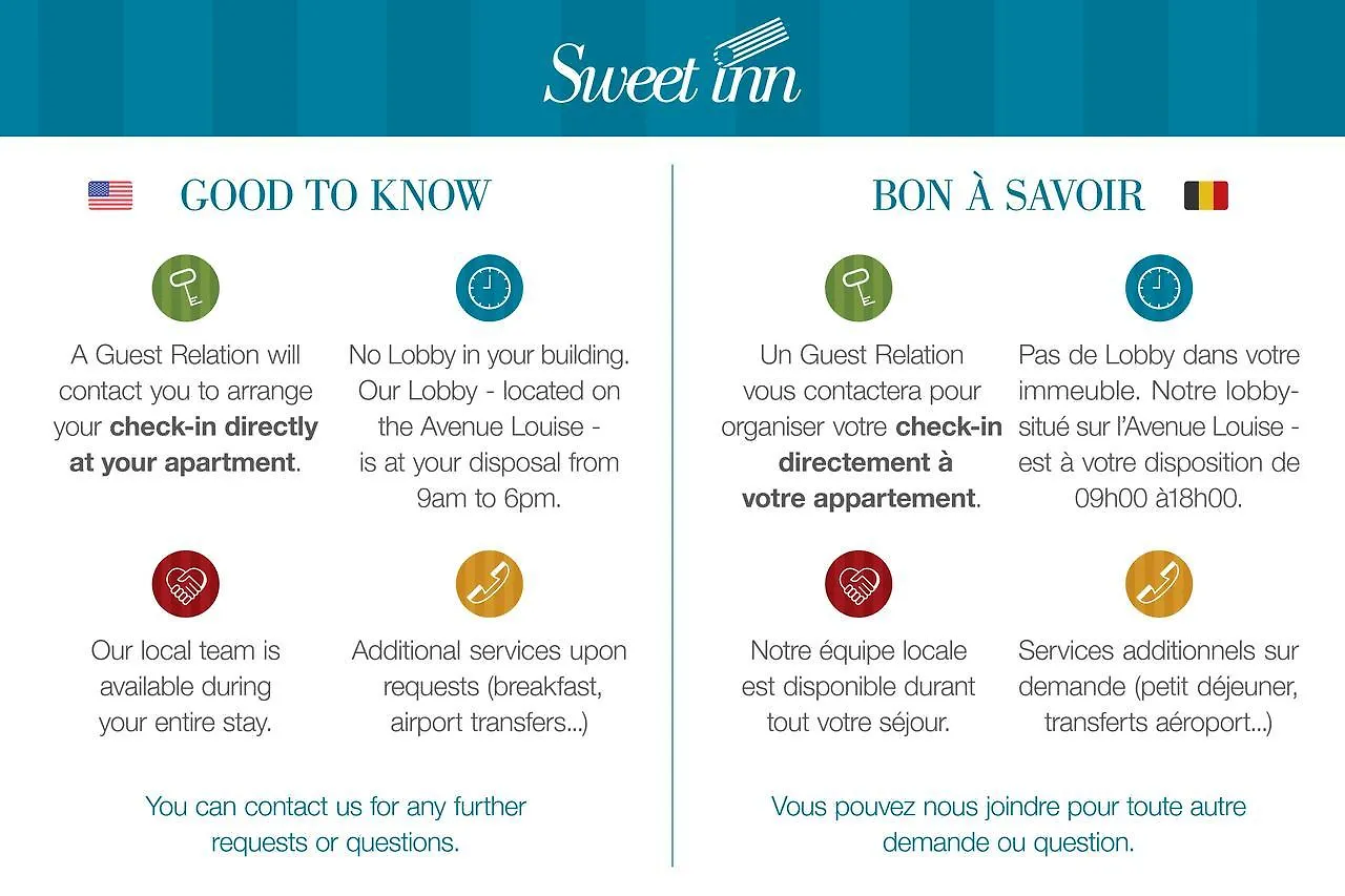 Sweet Inn Apartments -Eu Commission Brusel Belgie